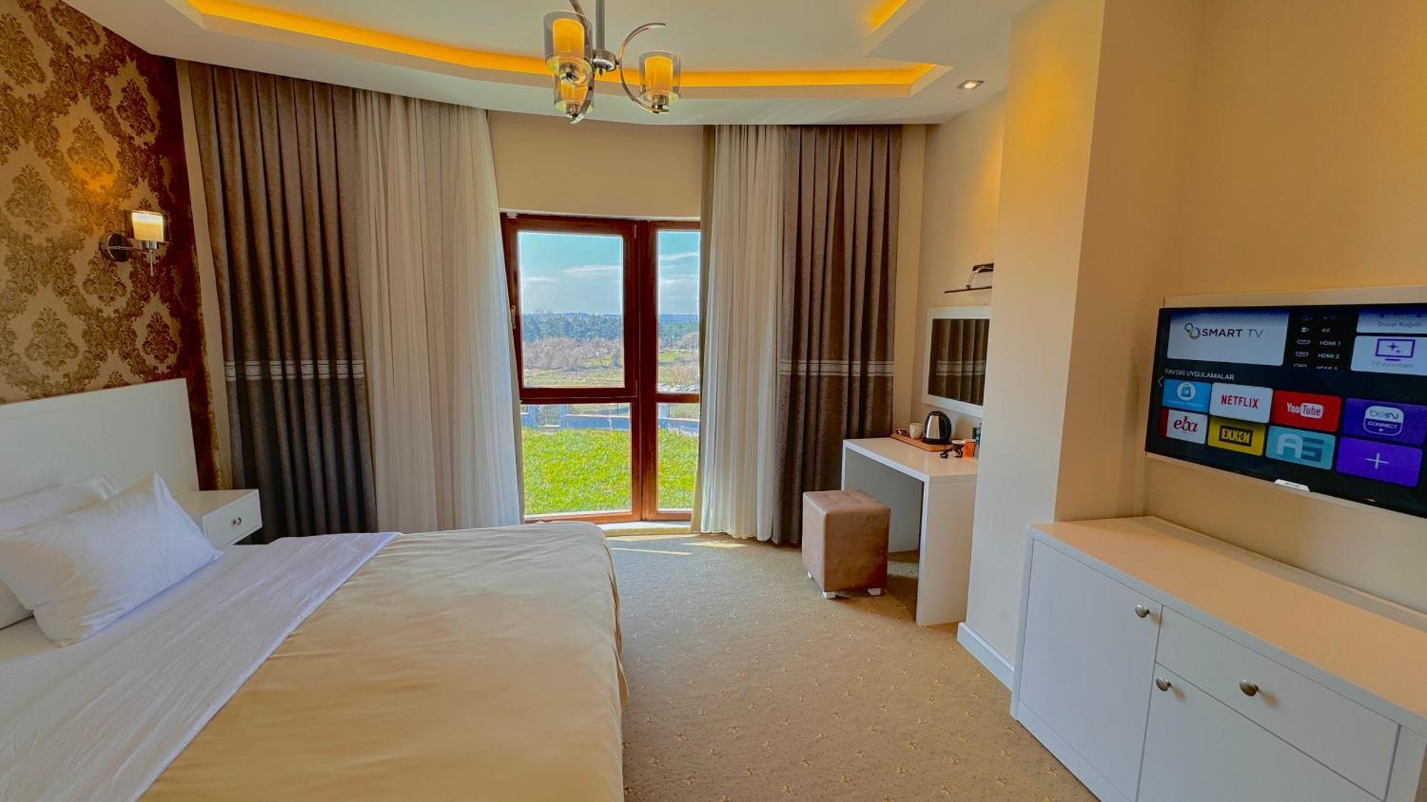 Green Roof Hotel & Spa Durusu ภายนอก รูปภาพ