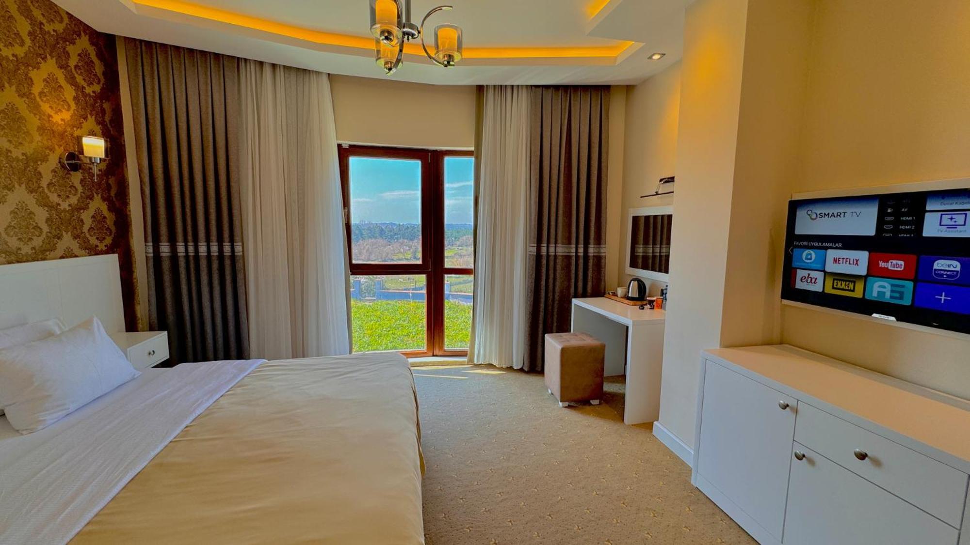 Green Roof Hotel & Spa Durusu ภายนอก รูปภาพ